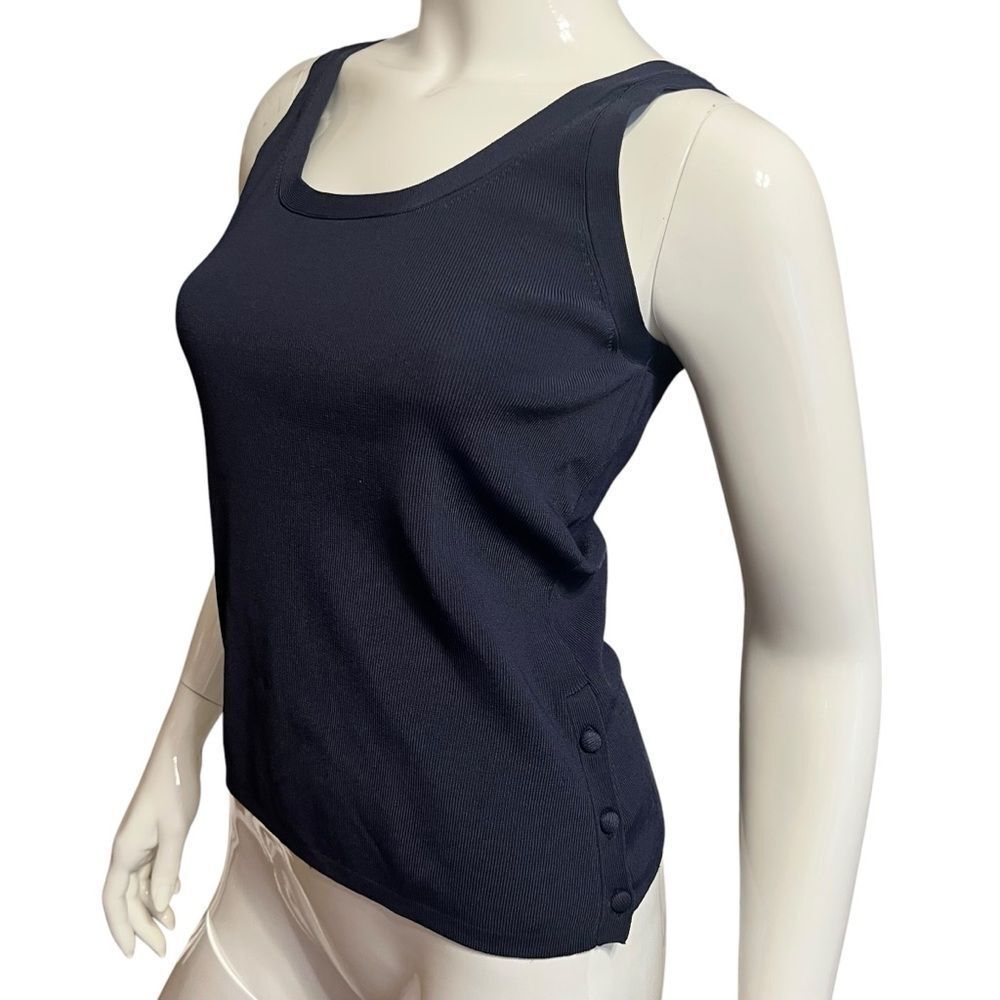 GEORGE Navy Stretchy Tank Top size Medium